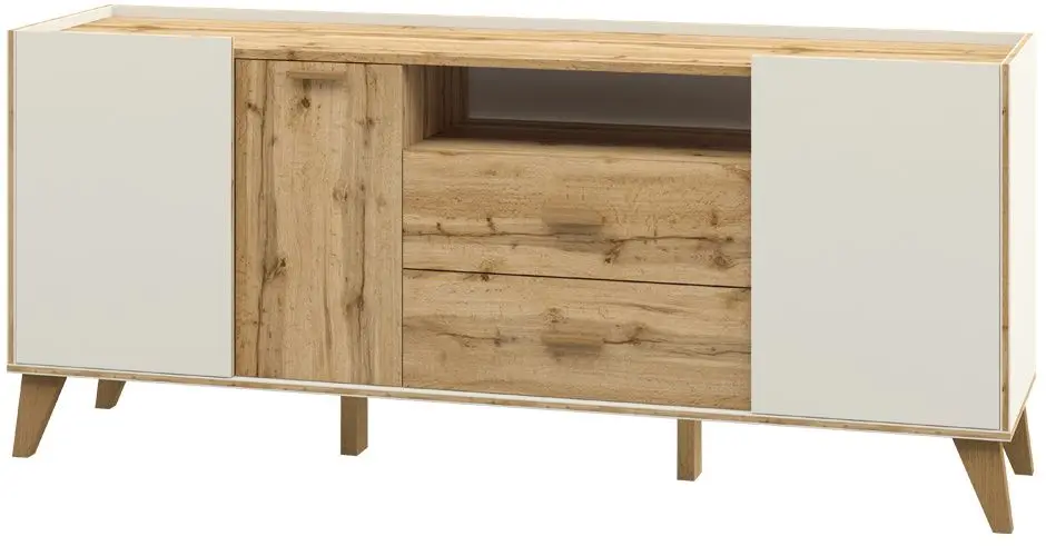 Tumba pentru TV Неман Skandi МН-036-04 (Wotan Oak/White)