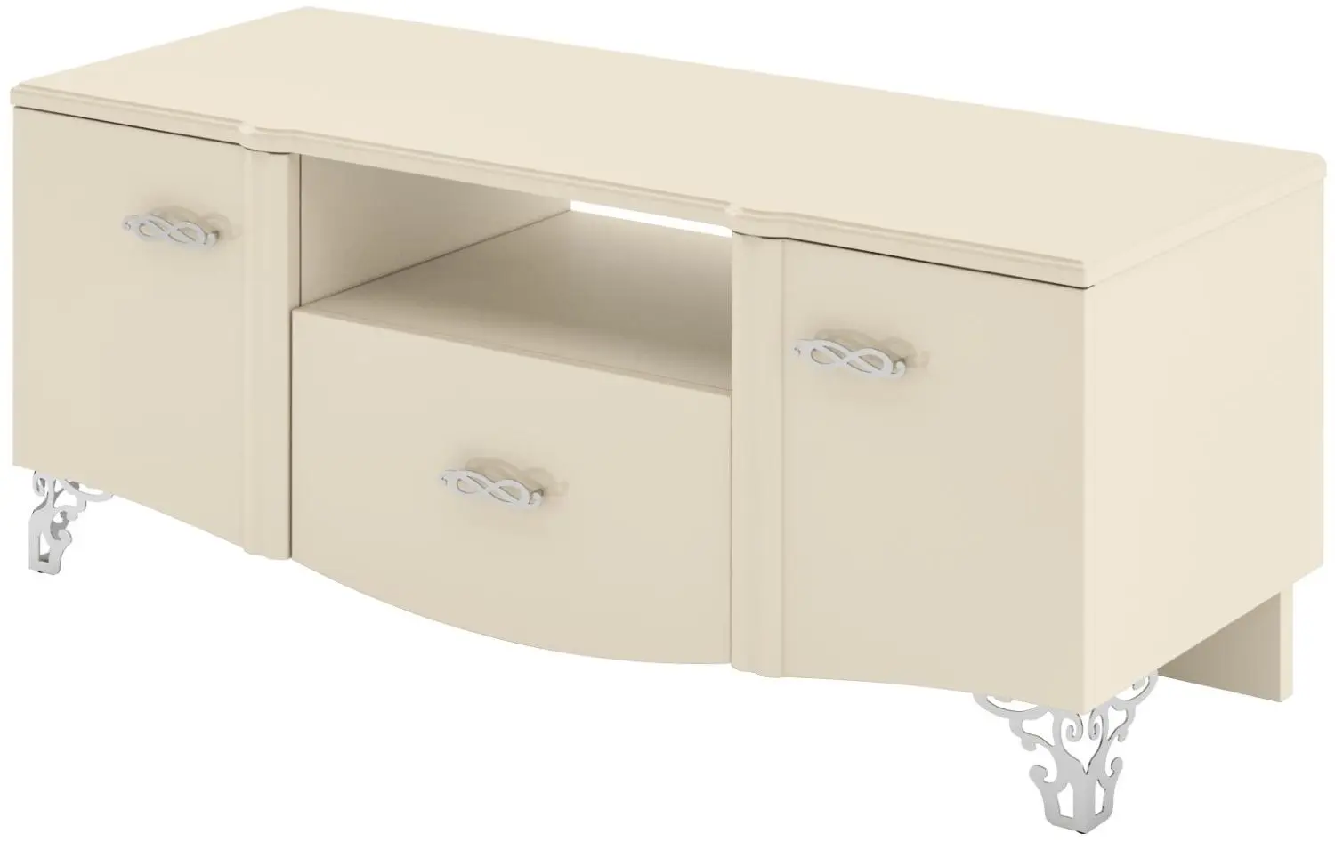 Tumba pentru TV Неман Sofiya МН-025-16 (Cream Gloss/Cream)