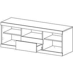 Tumba pentru TV Неман Sonata МН-034-08 (Loire Oak/Siberian Larch) Thumb