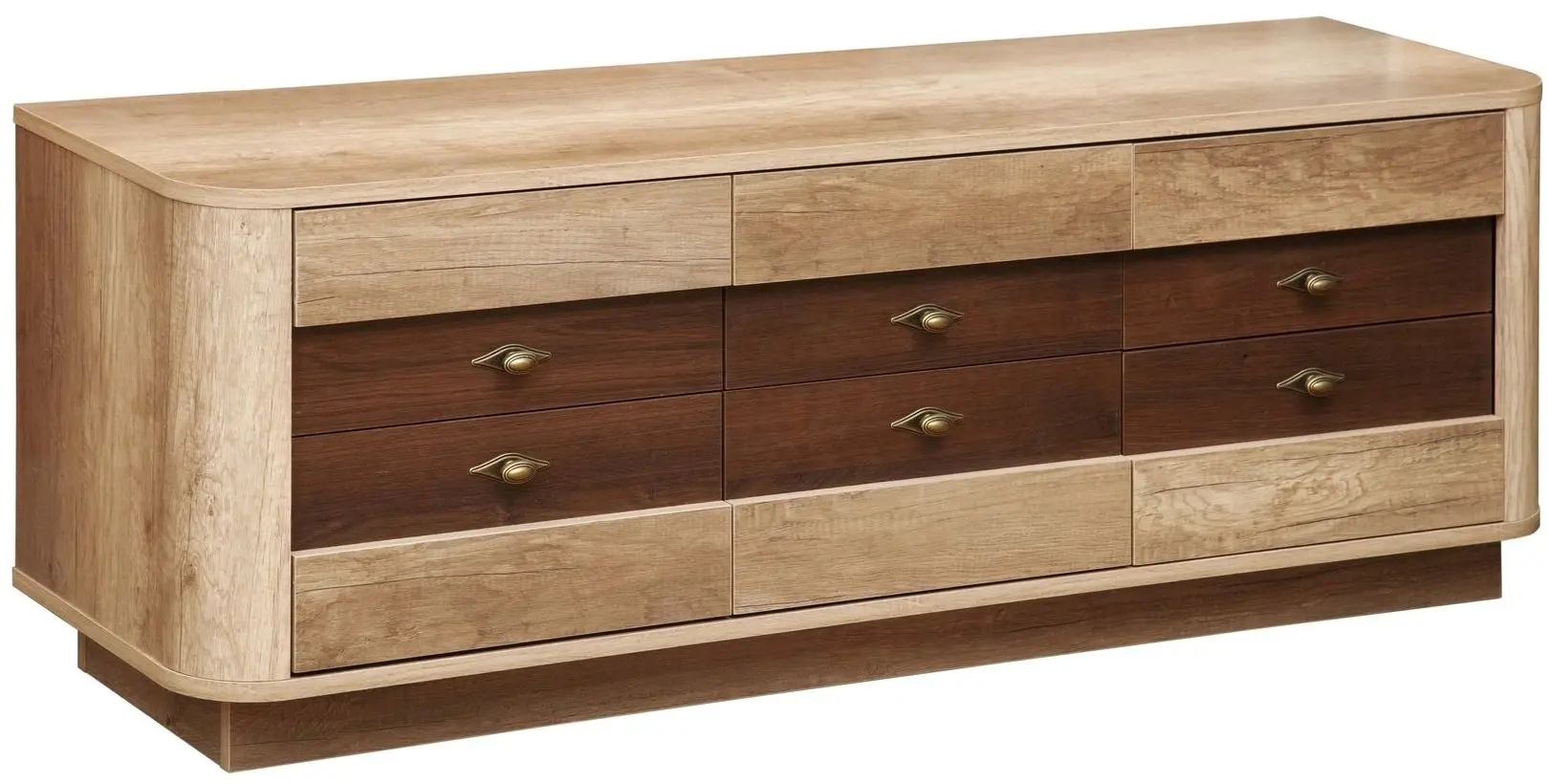 Tumba pentru TV Олмеко Fantaziya 34.16-01 (Canyon Oak/Cagliari Oak)