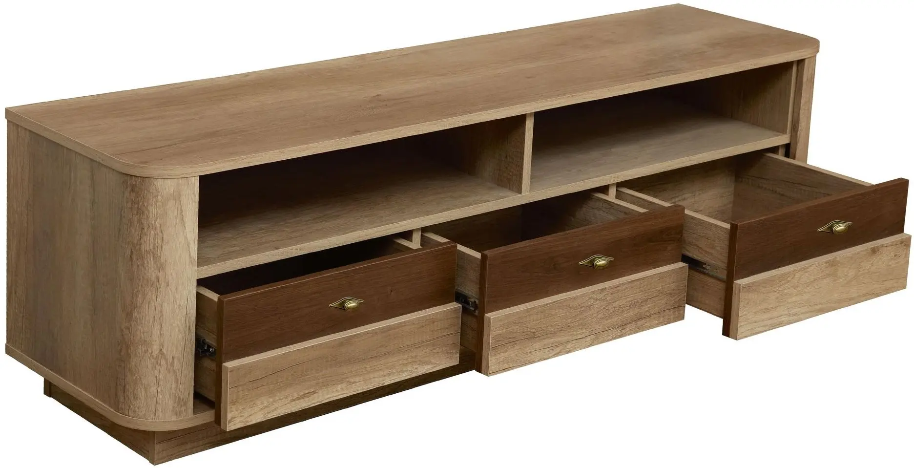 Tumba pentru TV Олмеко Fantaziya 34.16 (Canyon Oak/Cagliari Oak) - 2