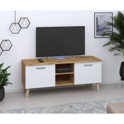 Tumba pentru TV Пехотин Argo (Sonoma Oak/White)