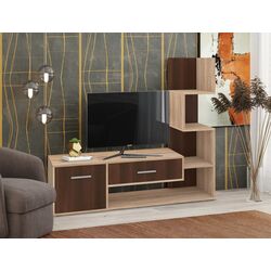 Tumba pentru TV Пехотин Bruno (Sonoma Oak/Nut)