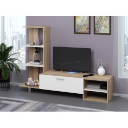 Tumba pentru TV Пехотин Dakar (Sonoma Oak/White)