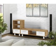 Tumba pentru TV Пехотин Monreal (Tahoe Oak/White)