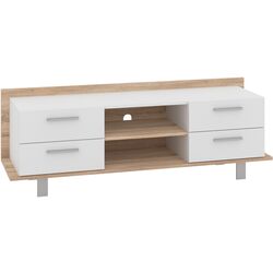 Tumba pentru TV Пехотин Palermo (Sonoma Oak/White) Thumb