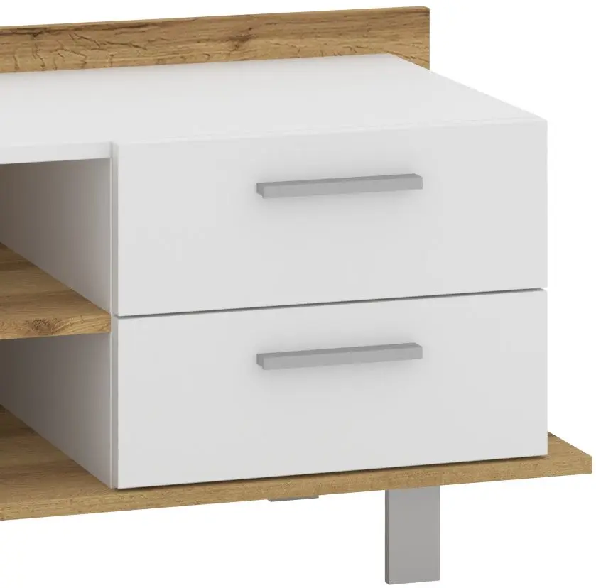 Tumba pentru TV Пехотин Palermo (Tahoe Oak/White)