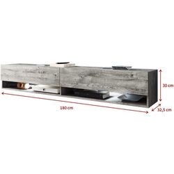 Tumba pentru TV Selsey ‎Cemento 180 (Concrete) Thumb