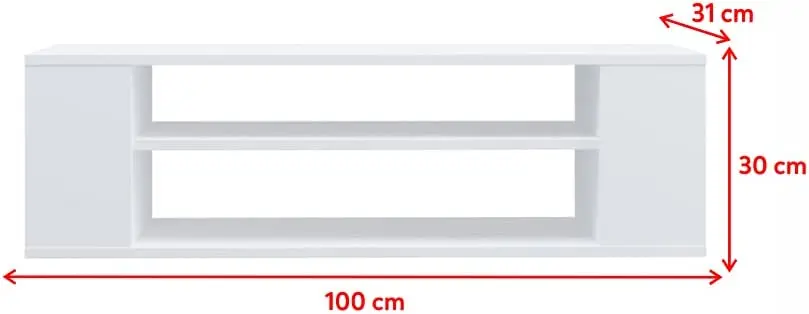 Tumba pentru TV Selsey Weri 100 (White)