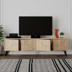 Tumba pentru TV Showdeko Dune (Oak) Thumb