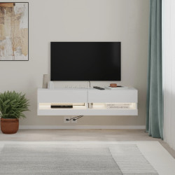 Tumba pentru TV Showdeko Moon (White)