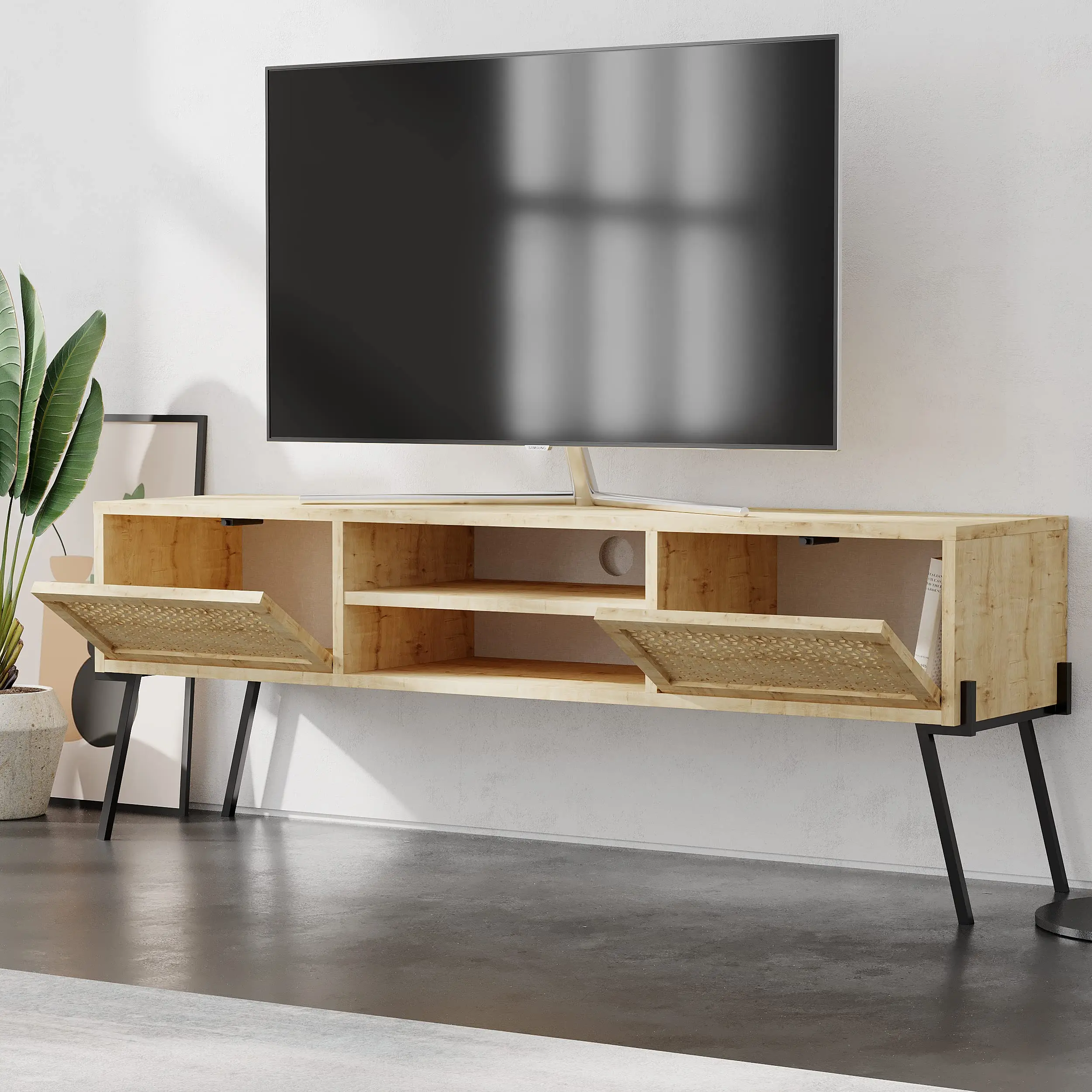 Тумба РТВ Showdeko Naive (Oak) - 5