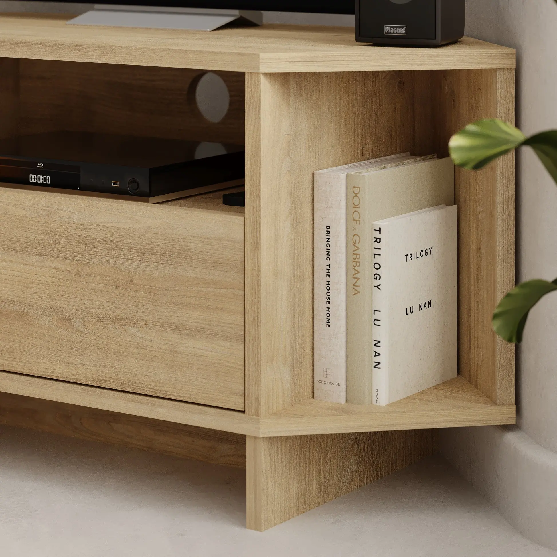 Tumba pentru TV de colt Showdeko Viva (Sapphire Oak) - 5