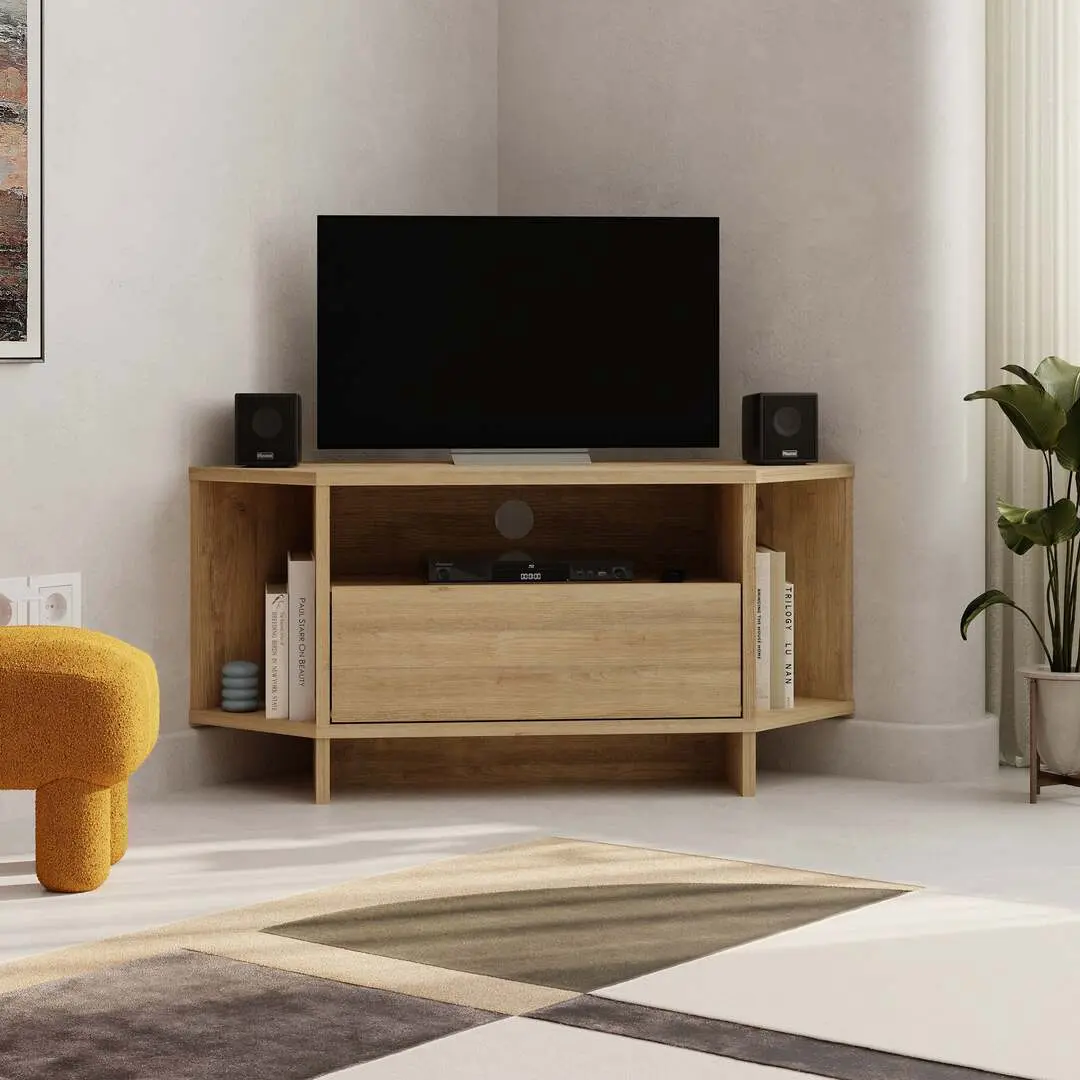 Tumba pentru TV de colt Showdeko Viva (Sapphire Oak)