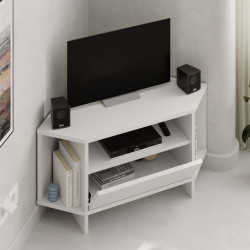 Tumba pentru TV de colt Showdeko Viva (White) Thumb