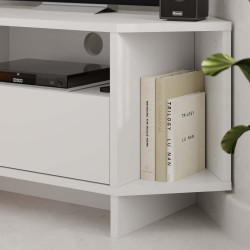Tumba pentru TV de colt Showdeko Viva (White) Thumb