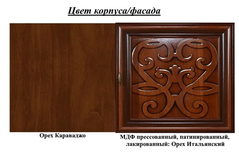 Comoda pentru TV Skay Hloya (Caravaggio Nut/Italian Nut)