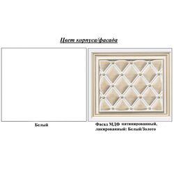 Comoda pentru TV Skay Novita 1.73 (White/Gold) Thumb