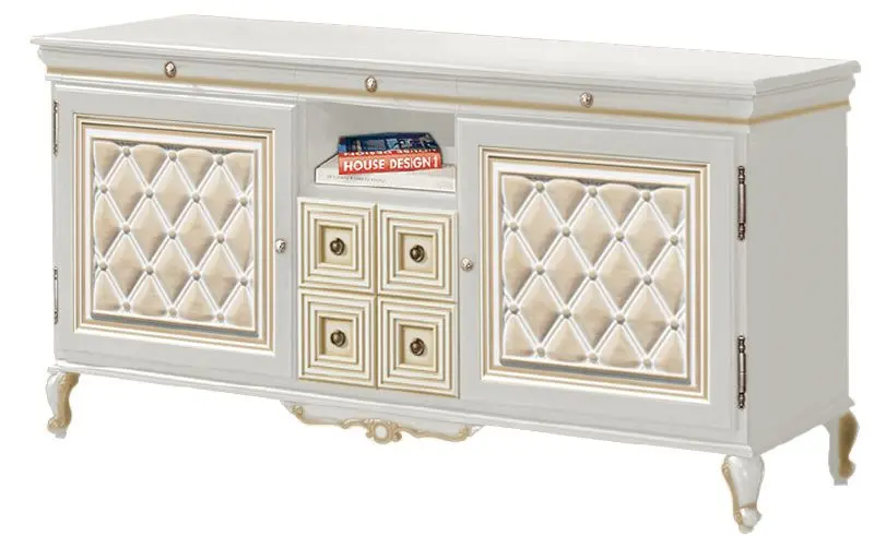 Comoda pentru TV Skay Novita 1.73 (White/Gold)