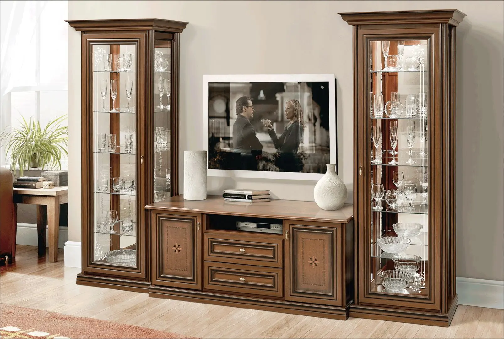 Comoda pentru TV Skay Terra (Caravaggio Nut/Italian Nut)