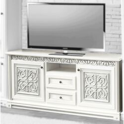 Comoda TV Skay Toskana (White/Silver) Thumb