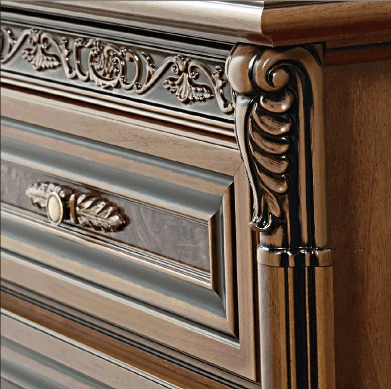 Комод РТВ Skay Тоскана Лукка 1.90 (Орех Караваджо/Орех Итальянский) - 2