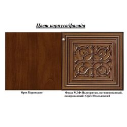 Комод РТВ Skay Тоскана Лукка 1.90 (Орех Караваджо/Орех Итальянский) Thumb