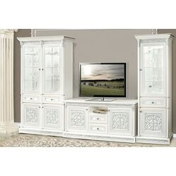 Comoda pentru TV Skay Toskana Nova 1.90 (White/Silver) Thumb