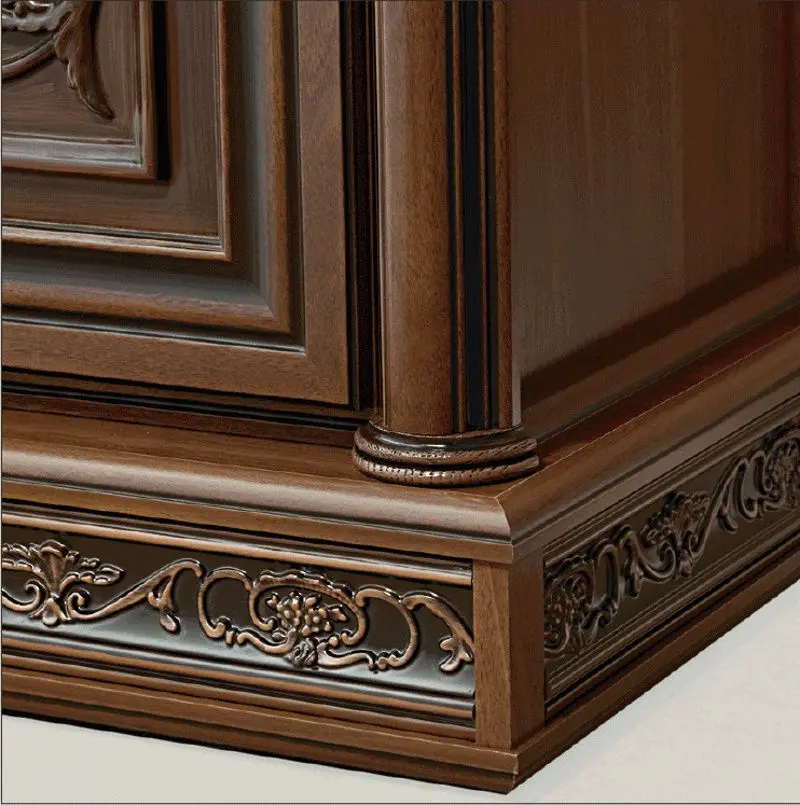 Comoda pentru TV Skay Toskana Nova 1.90 (Caravaggio Nut/Gold) - 2