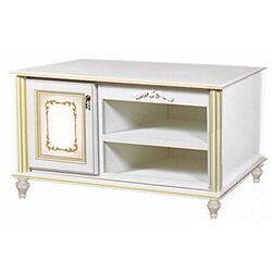 Comoda pentru TV Skay Verona 1.15 White/Gold (fara desen)