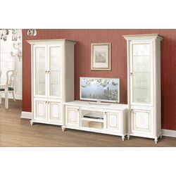 Comoda pentru TV Skay Verona 1.55 White/Gold (fara desen) Thumb