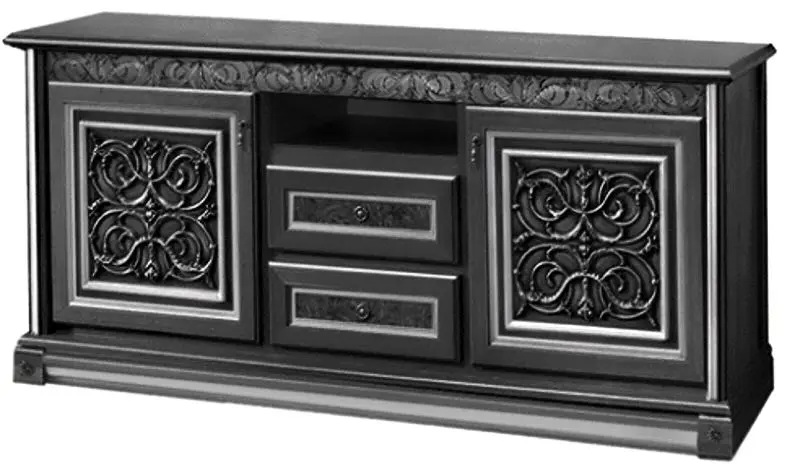 Tumba pentru TV Skay Toscana 1.89 (Gray Tree/Silver)