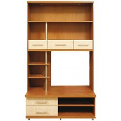 Tumba pentru TV + Dulap suprapus Sokme Debyut 1200 (Light Walnut/Light Apple)