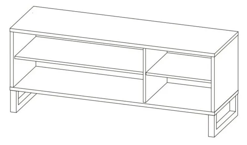 Tumba pentru TV Sokme Bari (Woodcon/Grange Sand Oak) - 6