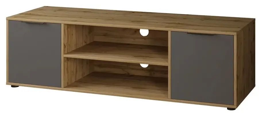 Tumba pentru TV Sokme Nitro 2D (Wotan Oak/Gray)