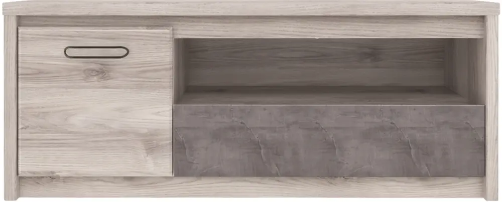 Tumba pentru TV Tempo Kondela Jesi New 1D1S (Nairobi Chestnut/Onyx) - 2