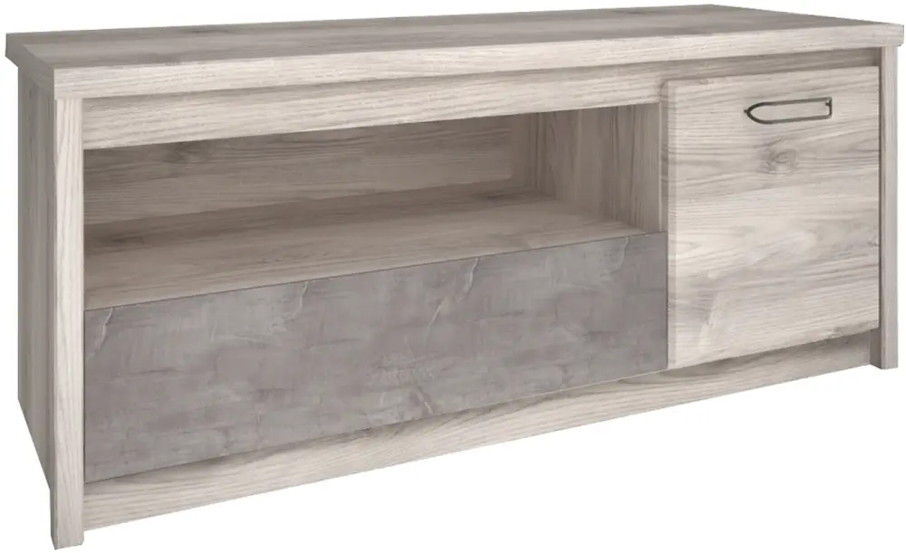 Tumba pentru TV Tempo Kondela Jesi New 1D1S (Nairobi Chestnut/Onyx) - 4