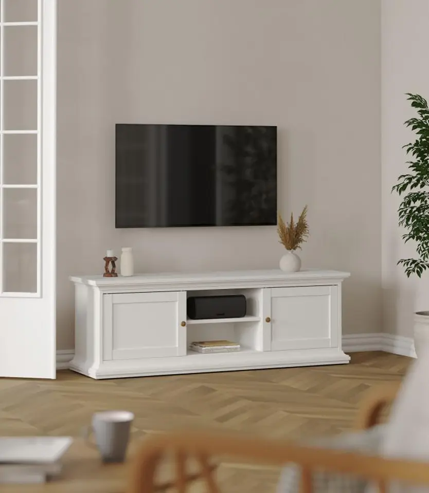 Tumba pentru TV Tempo Kondela Paris 77810 (White)