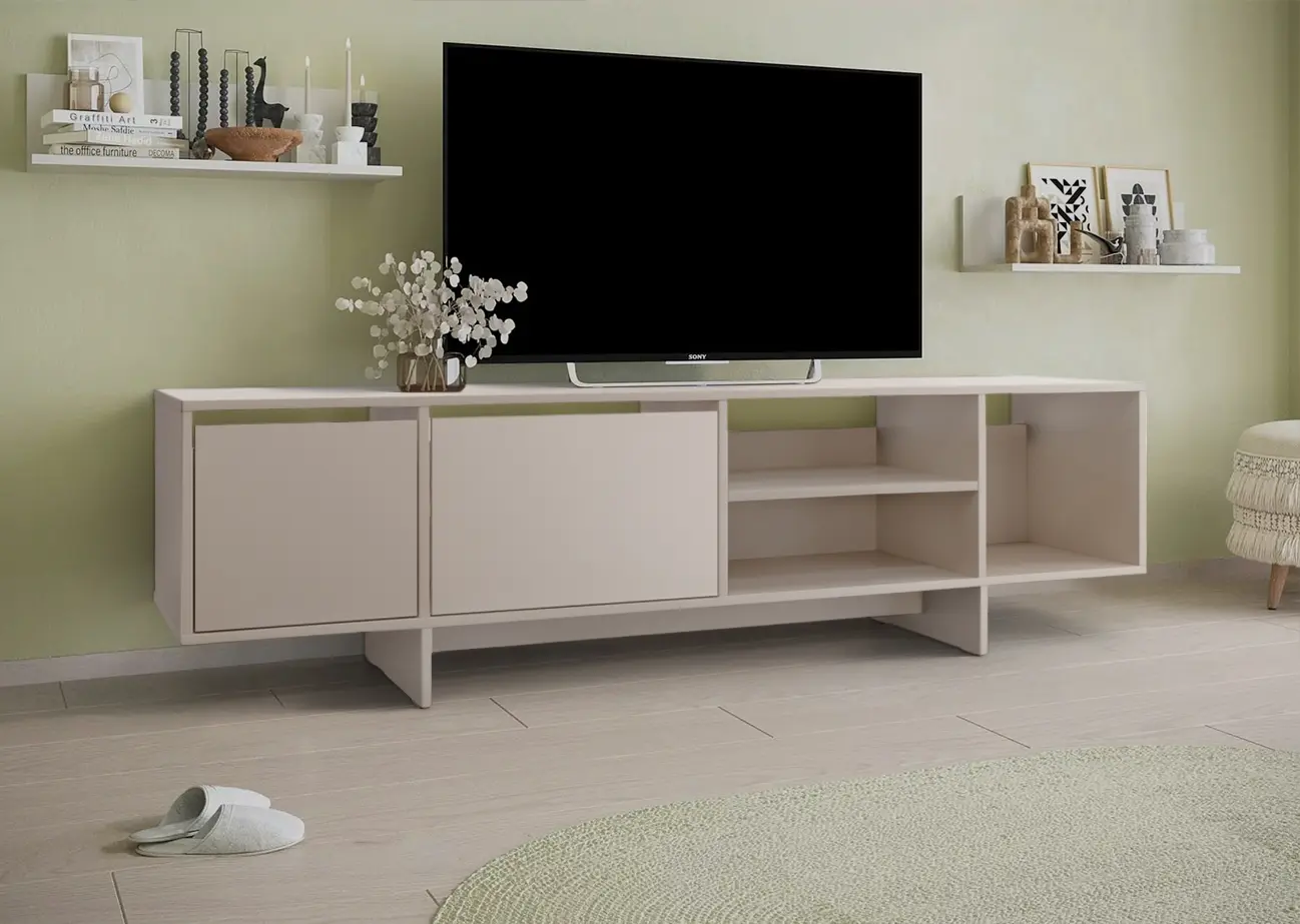 Тумба РТВ Tempo Kondela Stando STD01 (Cashmere)