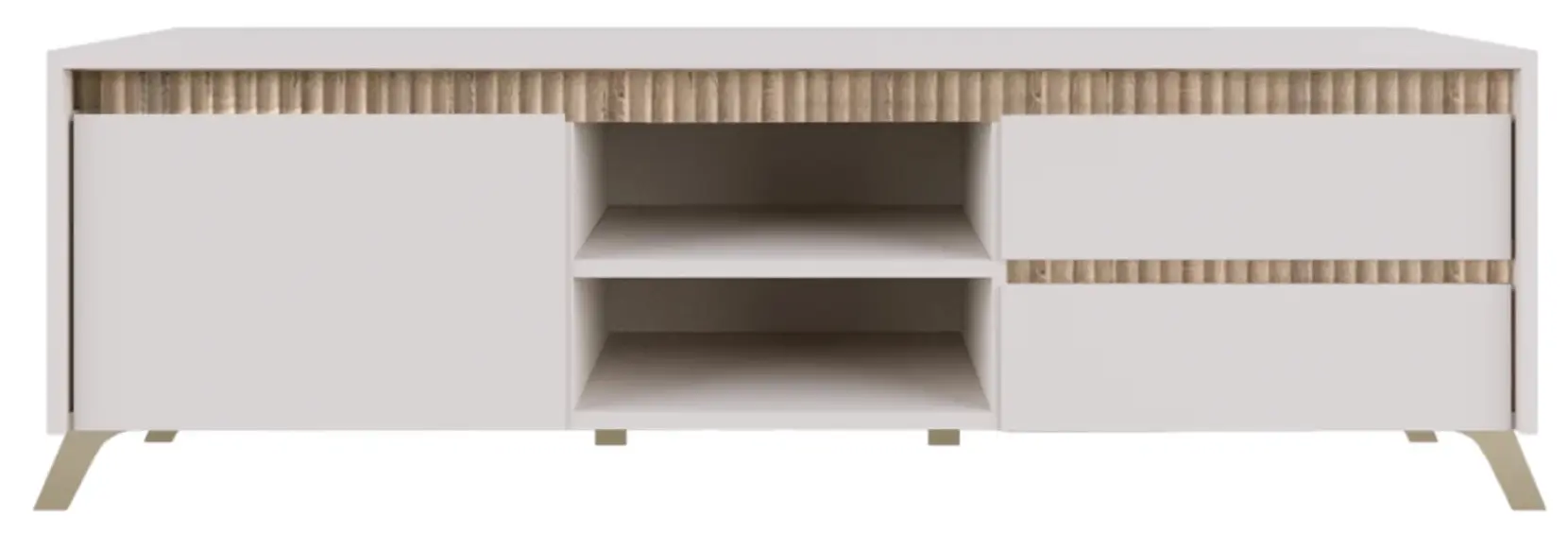 Тумба Tempo Kondela Longy RTV1K2So (Cashmere/Sonoma Oak) - 3