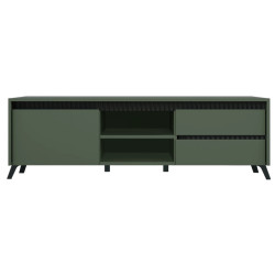 Тумба Tempo Kondela Longy RTV1K2So (Smoke Green/Black) Thumb