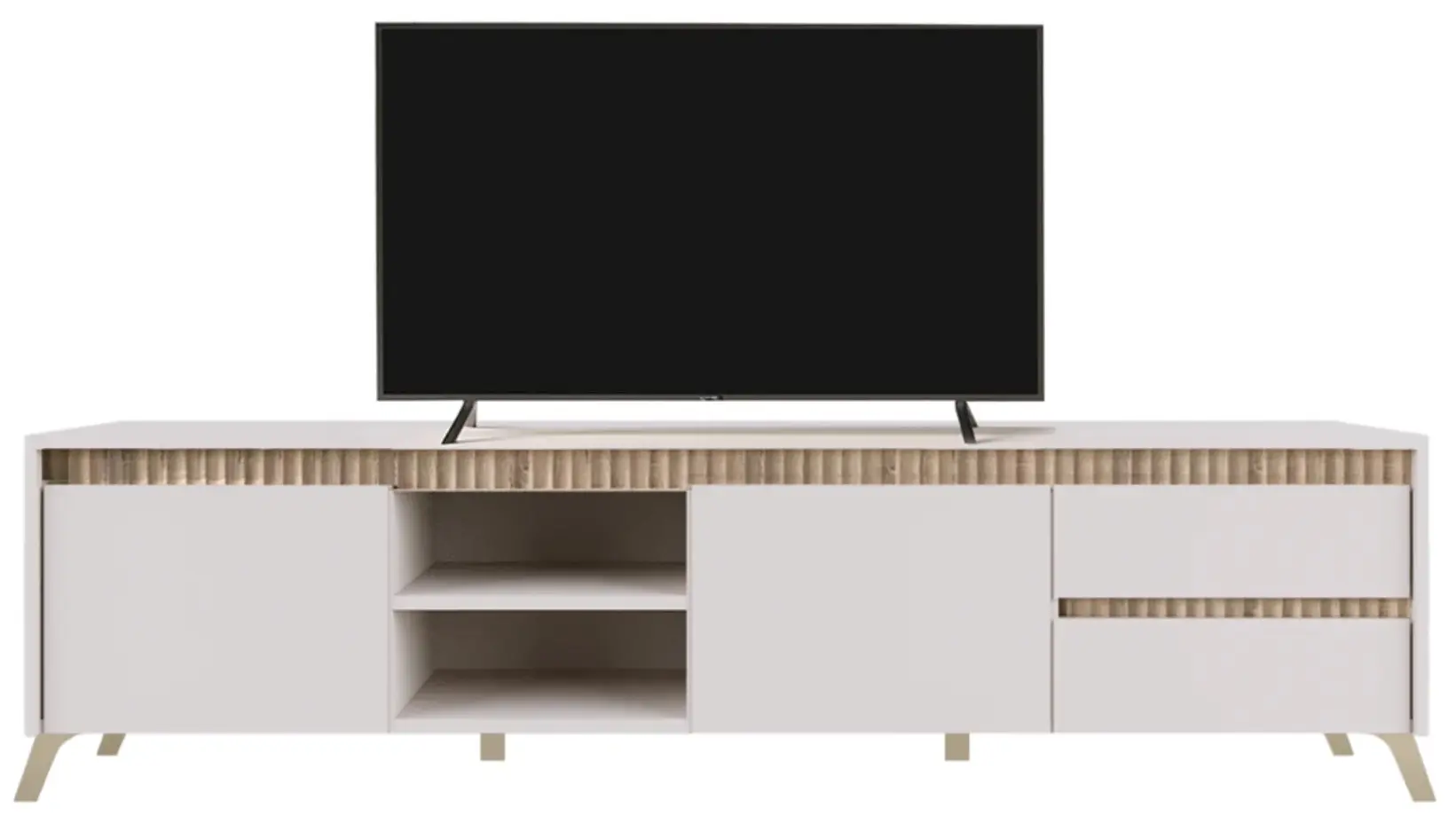 Тумба Tempo Kondela Longy RTV2K2So (Cashmere/Sonoma Oak) - 2