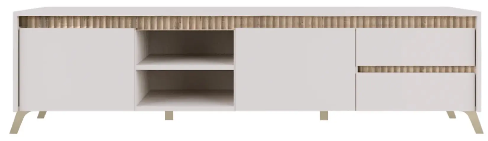 Тумба Tempo Kondela Longy RTV2K2So (Cashmere/Sonoma Oak) - 3