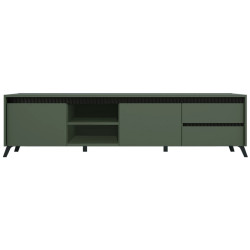 Тумба Tempo Kondela Longy RTV2K2So (Smoke Green/Black) Thumb