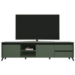 Тумба Tempo Kondela Longy RTV2K2So (Smoke Green/Black) Thumb
