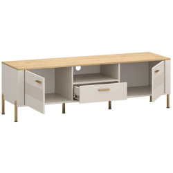 Тумба Tempo Kondela Runol 2D1S (Cashmere/Stone Oak) Thumb