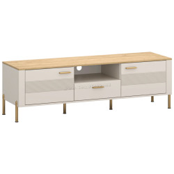 Тумба Tempo Kondela Runol 2D1S (Cashmere/Stone Oak)