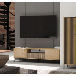 Tumba pentru TV TopEshop Kamaro 160 Slim/Smooth (Artisan Oak)