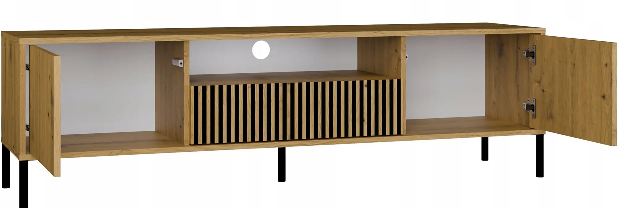 Тумба РТВ TopEshop Kamaro 160 Slim/Smooth (Artisan Oak)