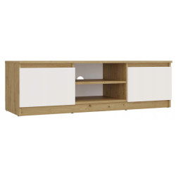 Tumba pentru TV TopEshop Malwa 120 (Artisan Oak/White) Thumb
